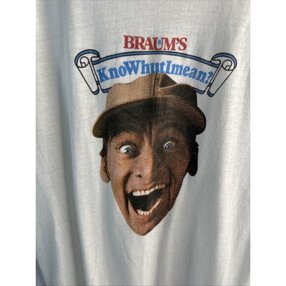 Vintage ScreenSrars Braum’s 1980s Ernest KnoWhutImean? Ernest P Worrell T-shirt - Picture 5 of 11